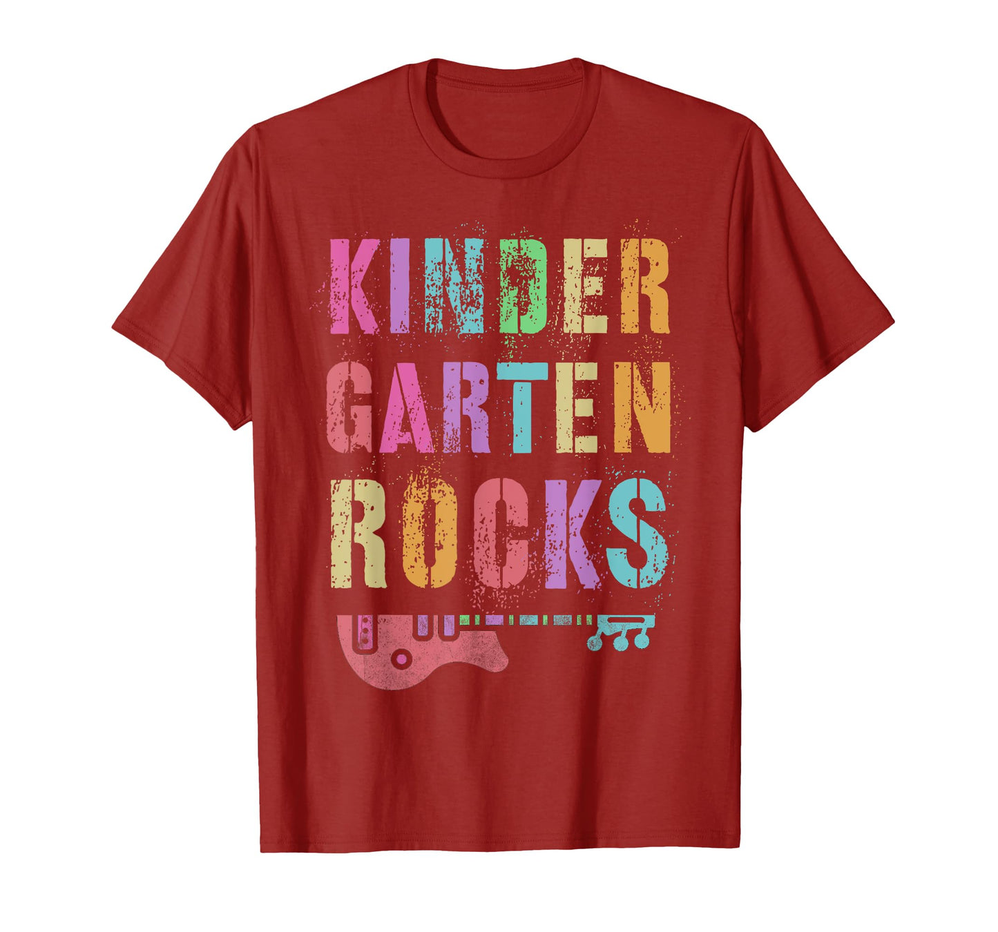 KINDERGARTEN ROCKS Teacher Crew Rock Star Kinder Team T-Shirt