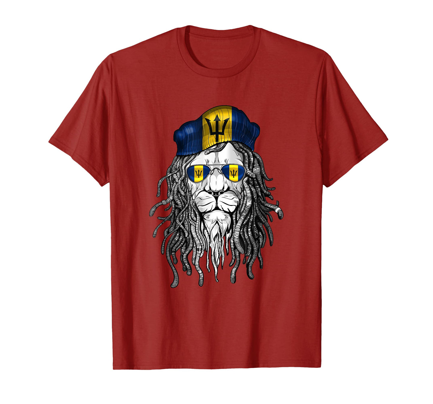 Barbados Flag Lion T-Shirt