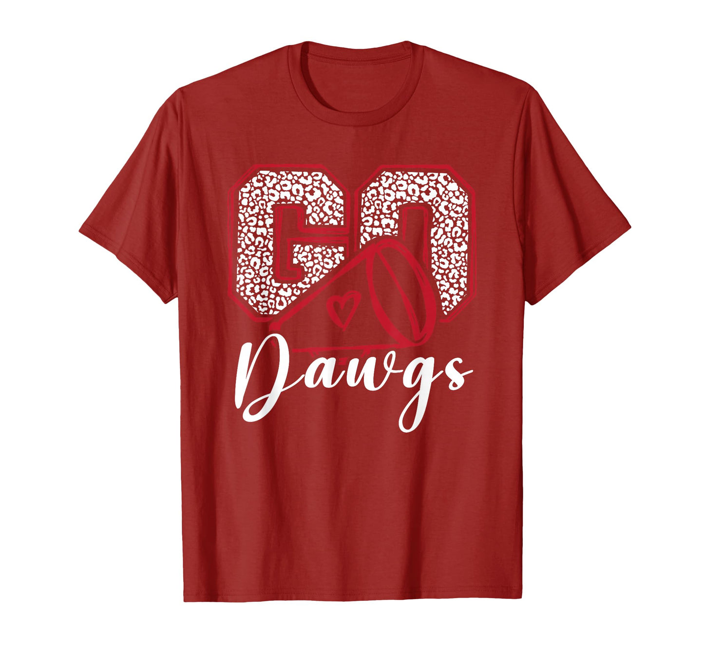 Go Dawgs Funny Bulldog for Men Women Kids Boys Girls T-Shirt