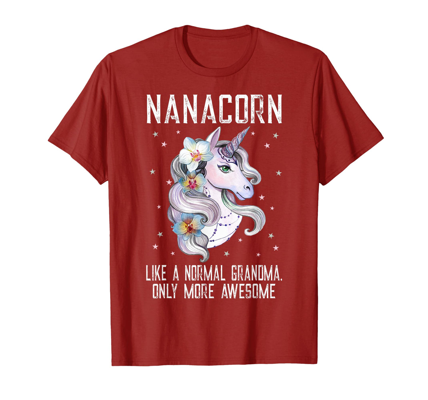 Nanacorn TShirt Cute Unicorn Lover Mother Day Gift Grandma T-Shirt