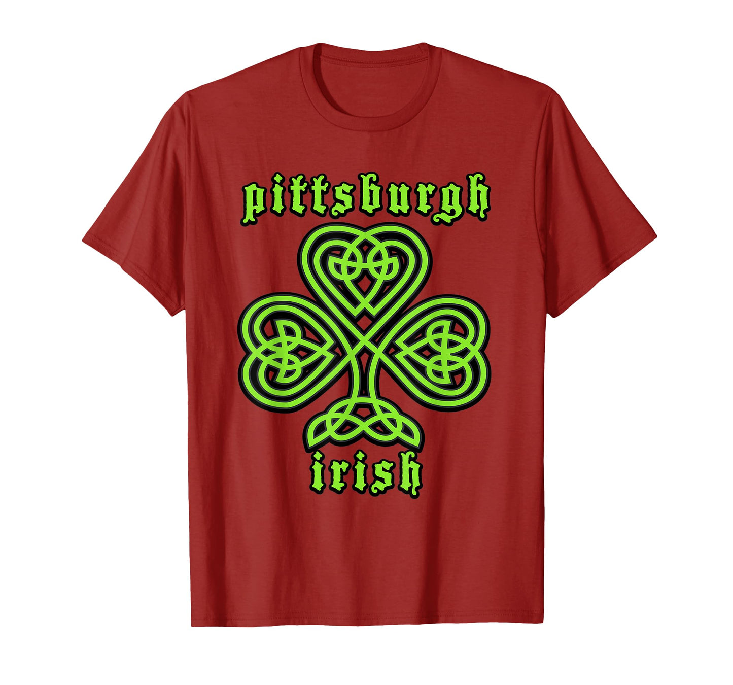 St Patricks Day Pittsburgh Irish Celtic Shamrock T-Shirt