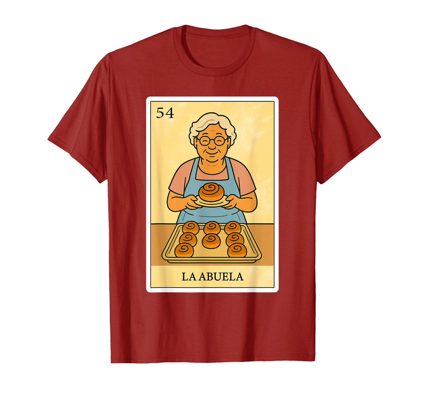 La Abuela Repostera | Spanish-Mexican Bingo Gifts for Abuela T-Shirt