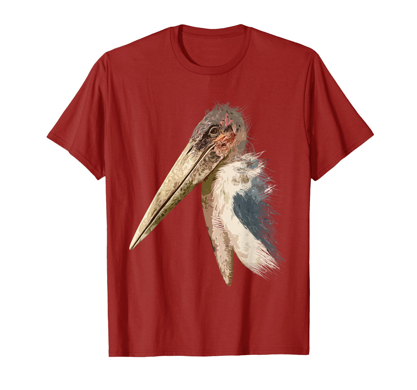Marabou Stork African Undertaker Bird T-Shirt