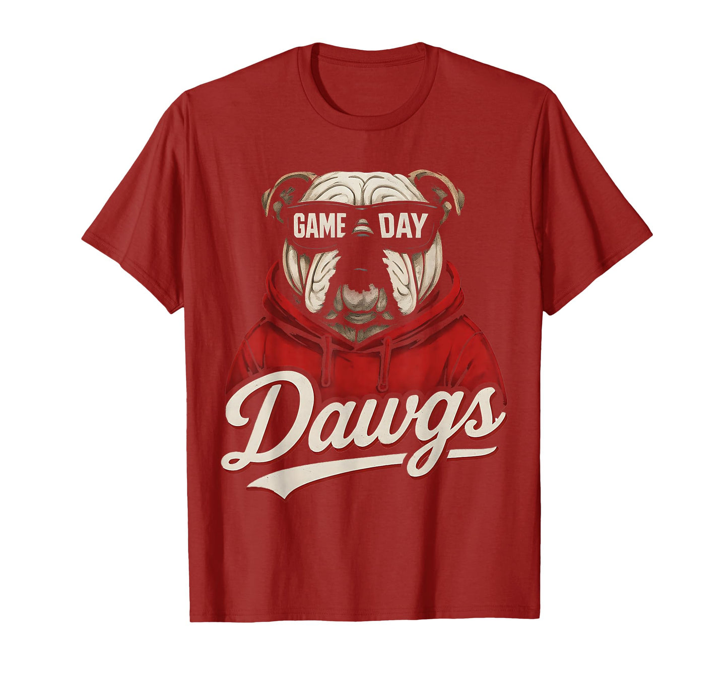 Bulldog Graphic Dawgs Men Women Kid Boy Girl T-Shirt