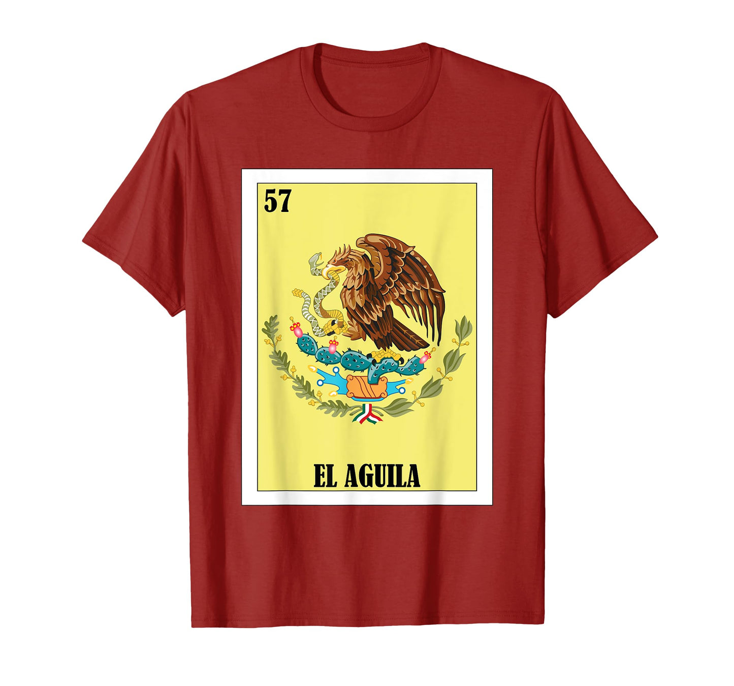 Funny Mexican Flag Design - El Aguila T-Shirt