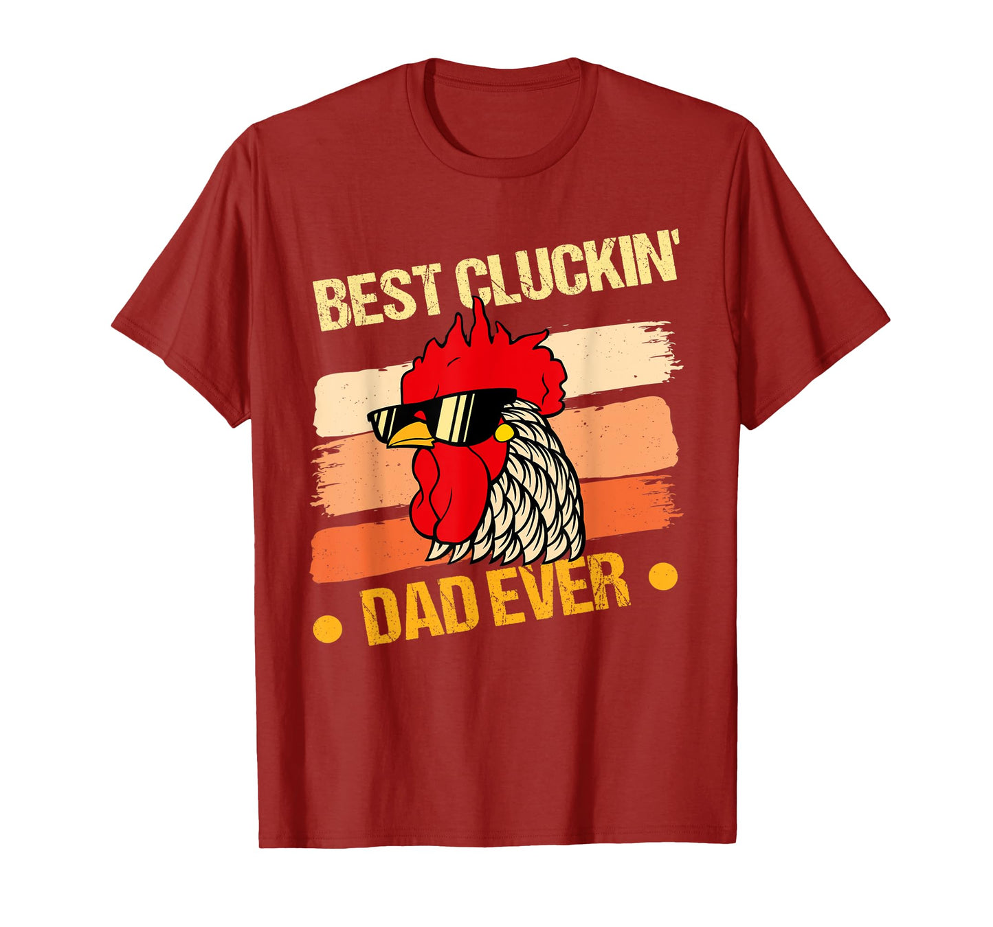 Mens Funny Best Clucking Dad T-Shirt