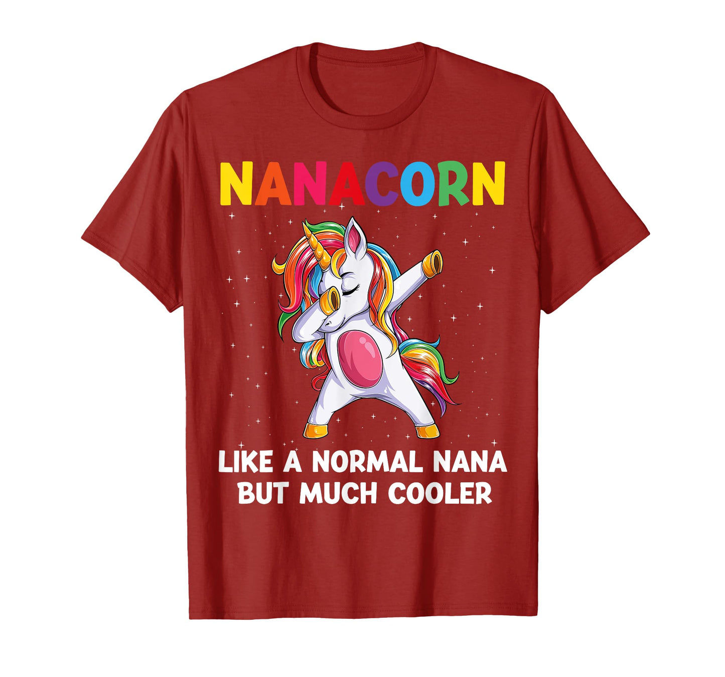 NanaCorn Nana Unicorn Birthday Family Matching Bday Party T-Shirt