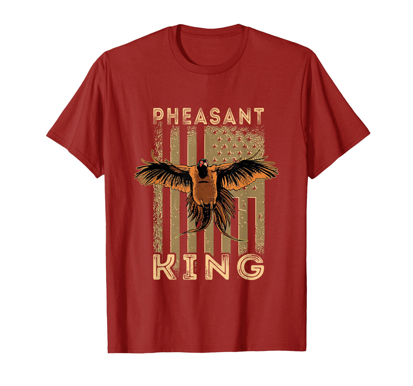 Pheasant Hunting USA American Pheasant King Pheasant Hunter T-Shirt
