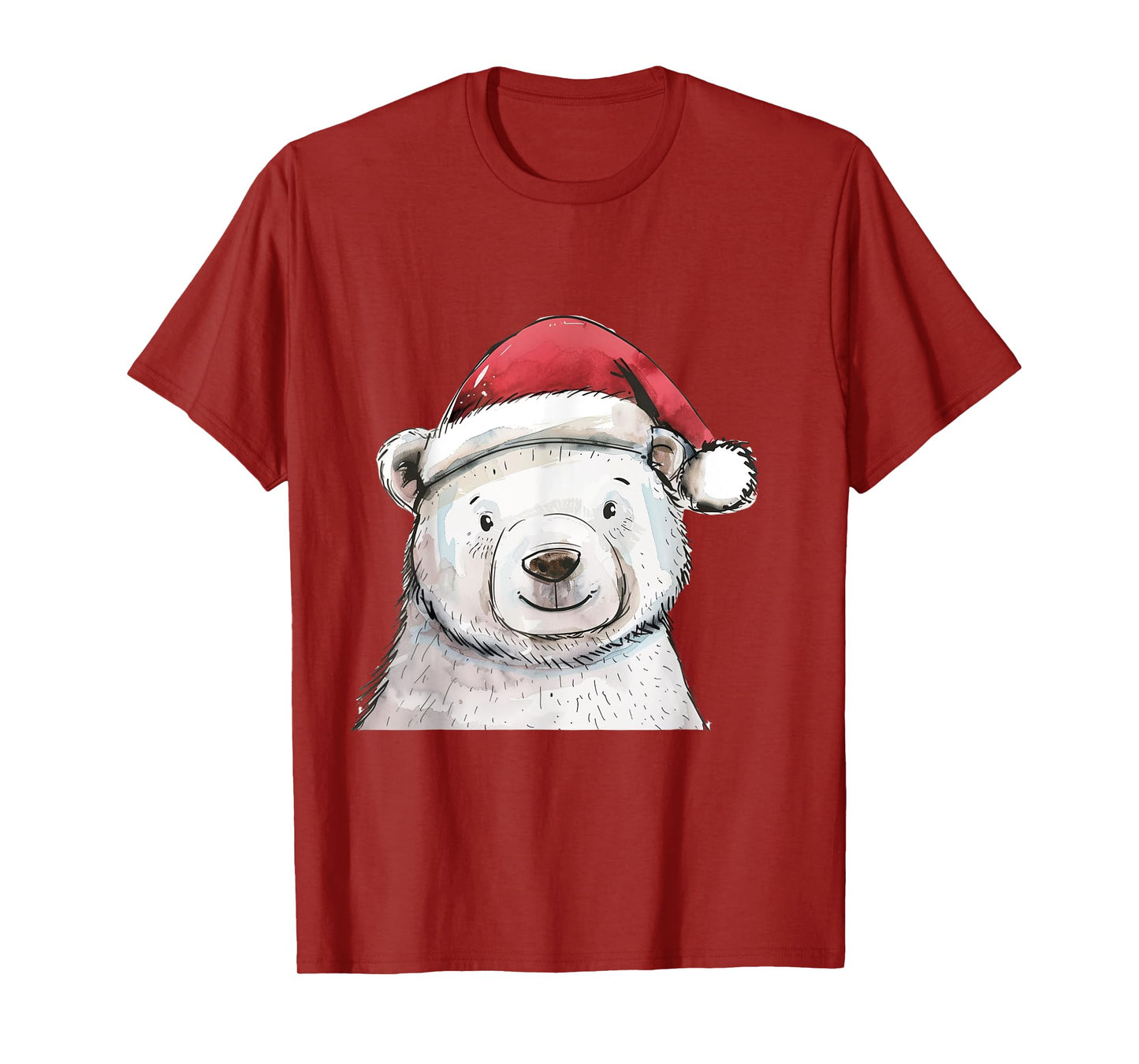 Christmas Holiday Season Xmas Polar Bear T-Shirt