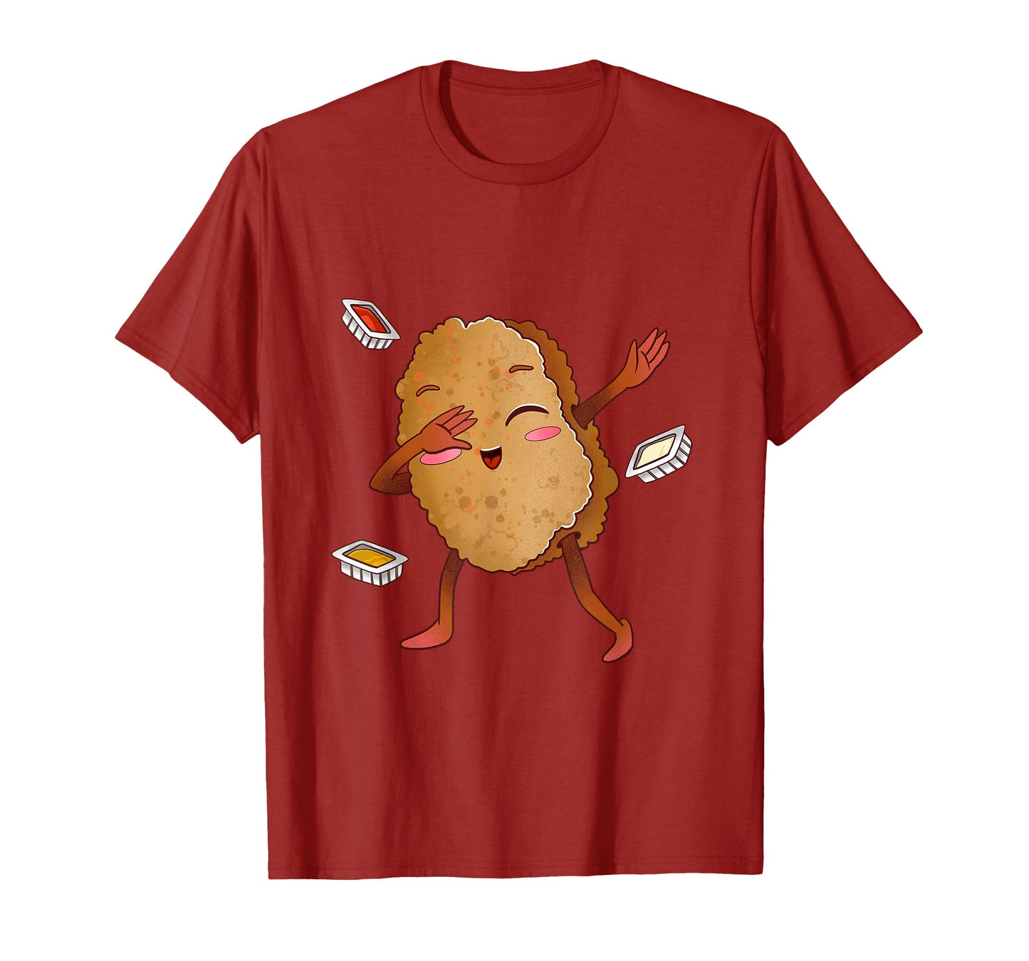 Funny Dabbing Chicken Nugget Chicken Nuggets Lover T-Shirt