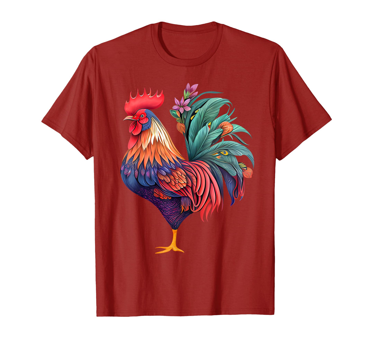Funny Chicken Men Women Rooster Chicken Lovers T-Shirt