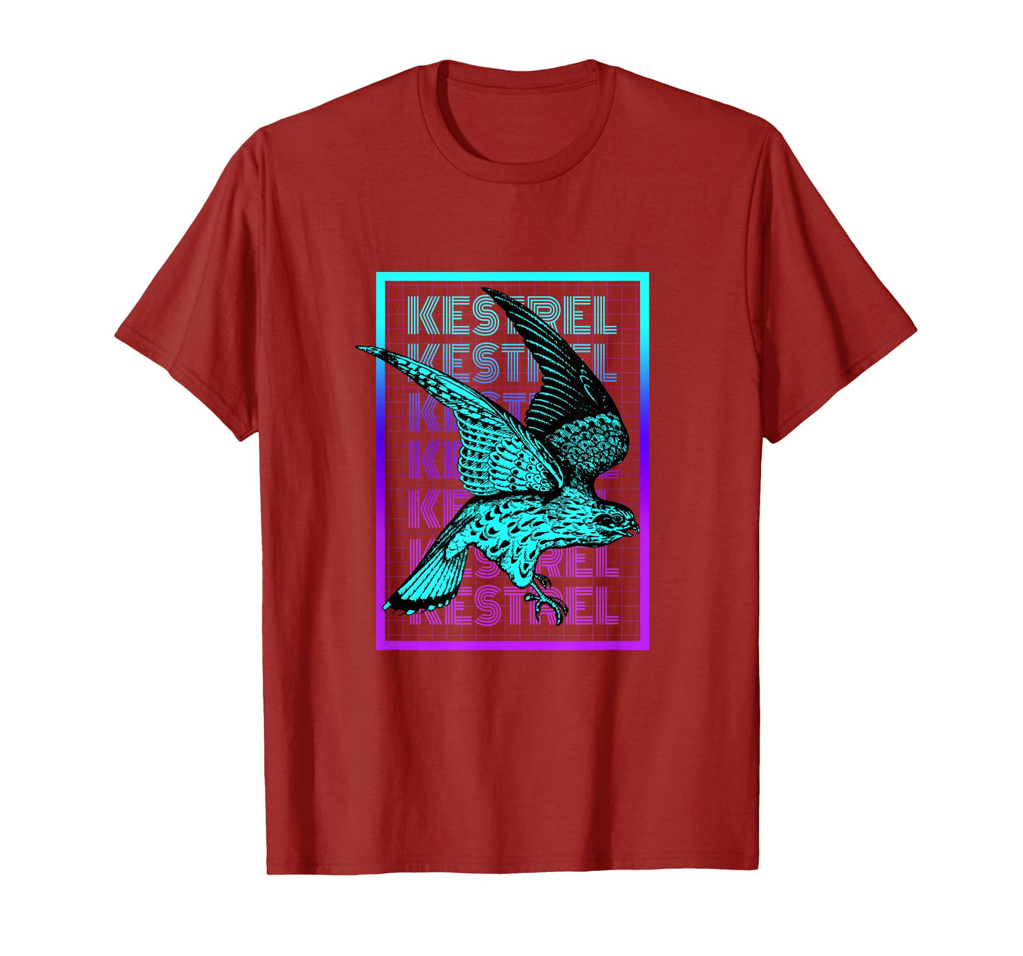 Kestrel Bird Vintage Retro Kestrel T-Shirt