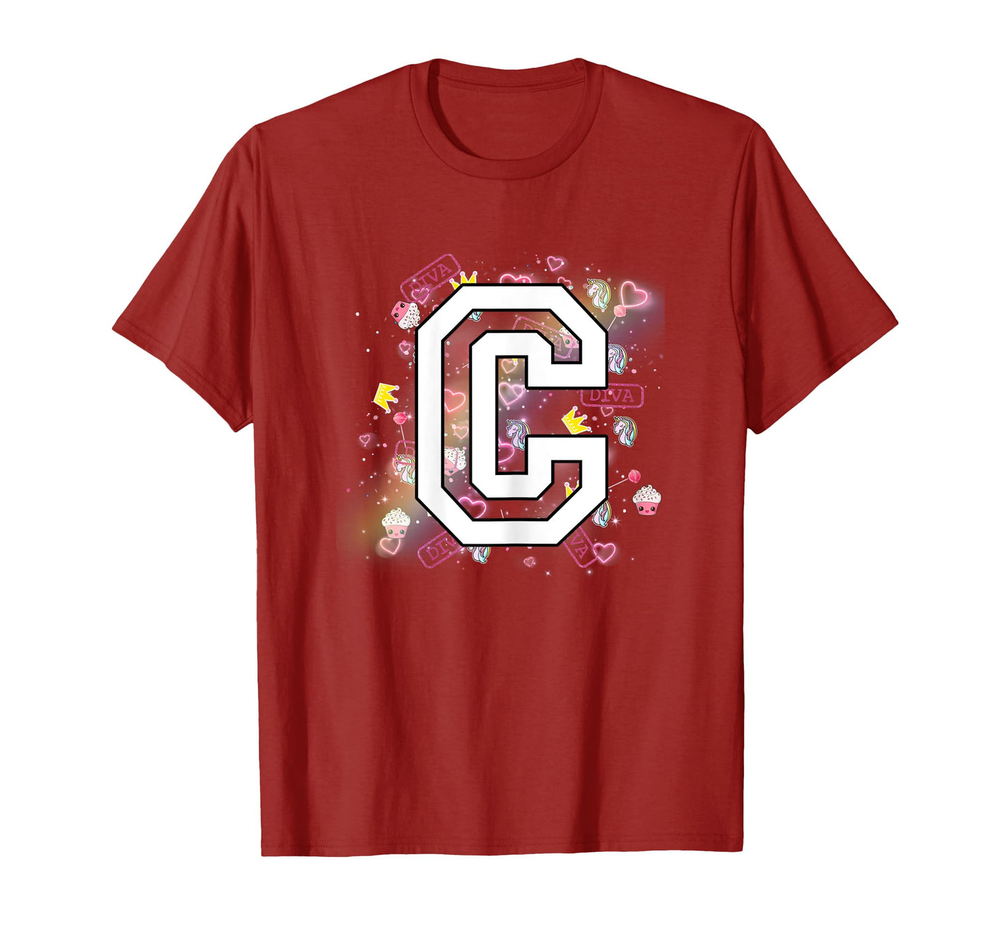 Kids Letter C Clothing For a Girl Who's Name Starts With C T-Shirt