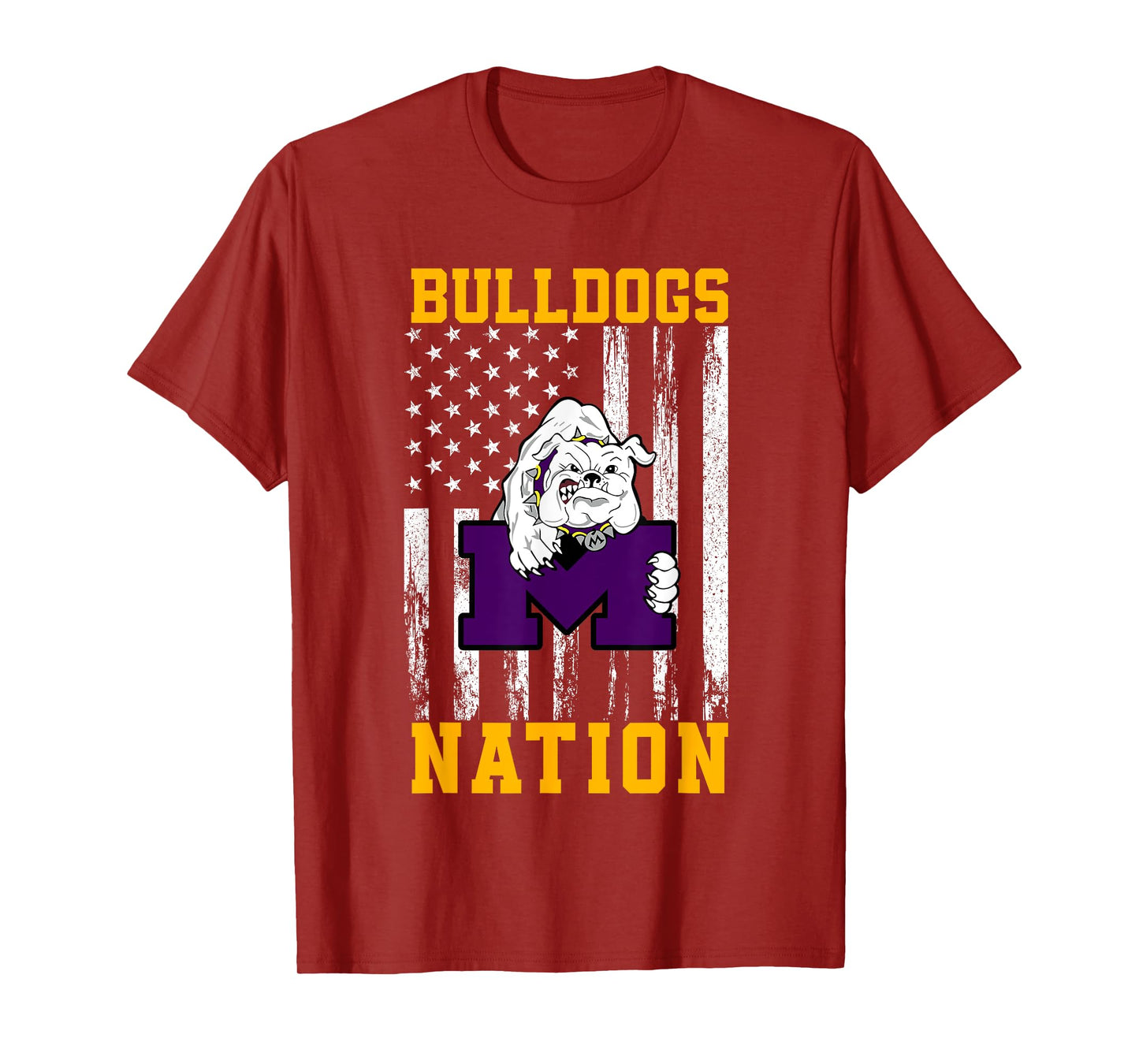 Midland Bulldogs Logo Nation HS T-Shirt