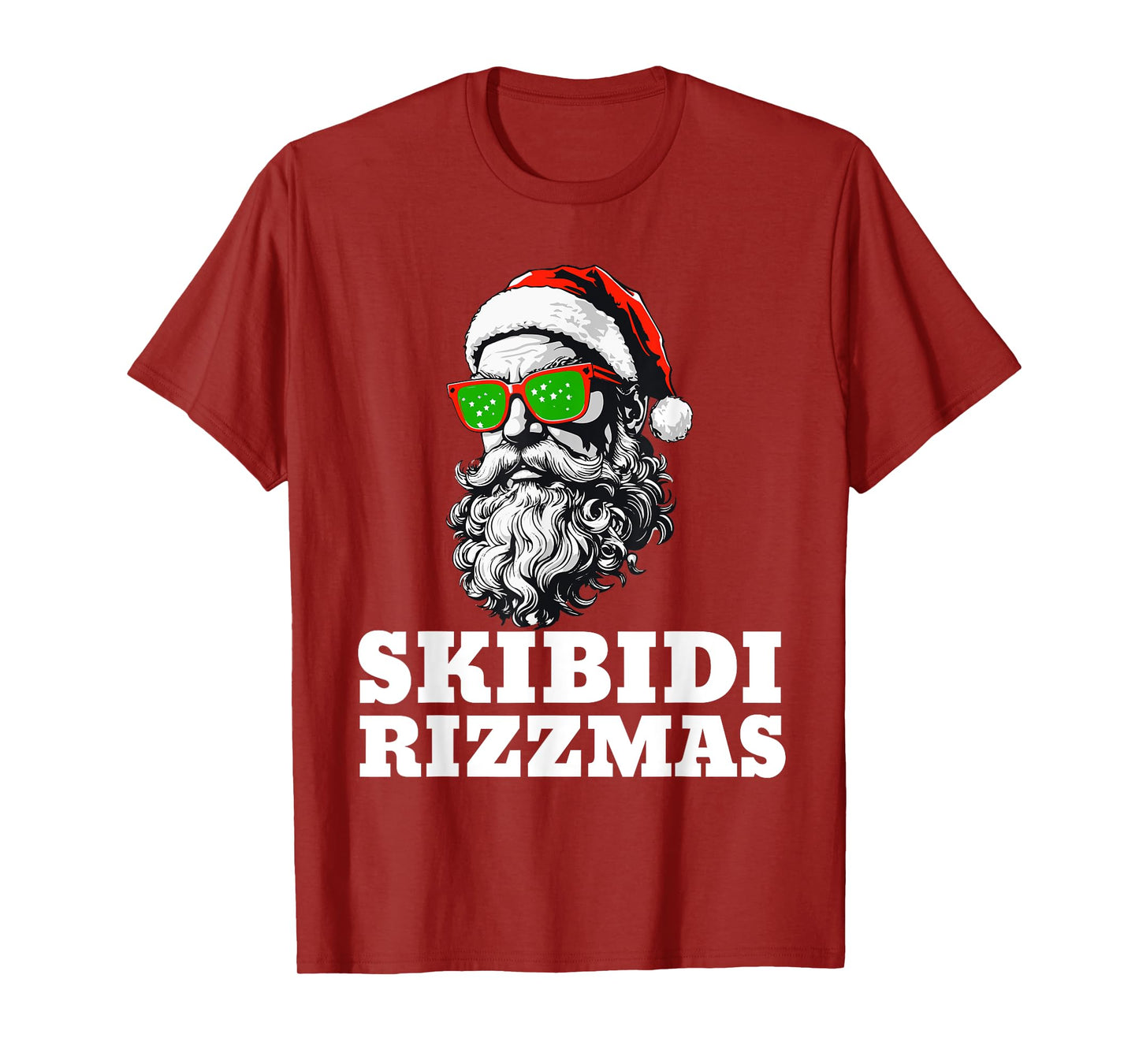 Skibidi Rizzmas - Santa Bruh Christmas Tee Rizz the Season T-Shirt