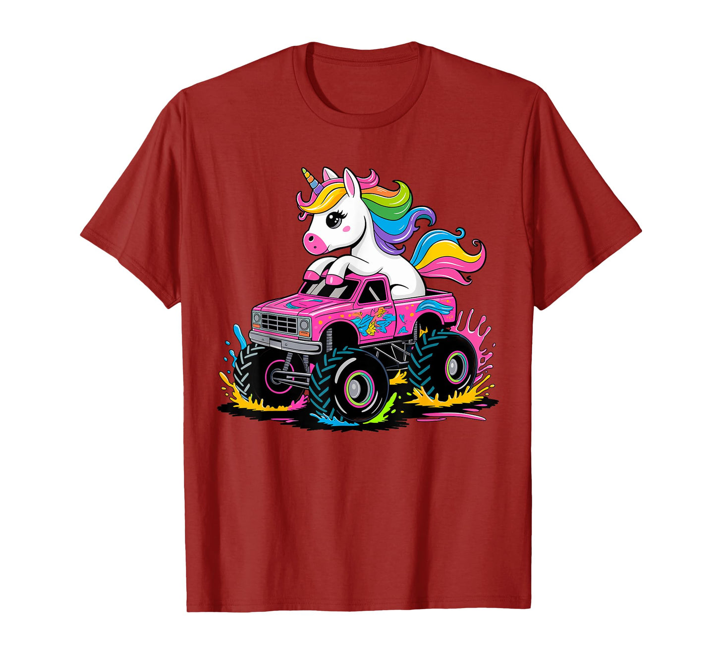 Unicorn Monster Truck T-Shirt