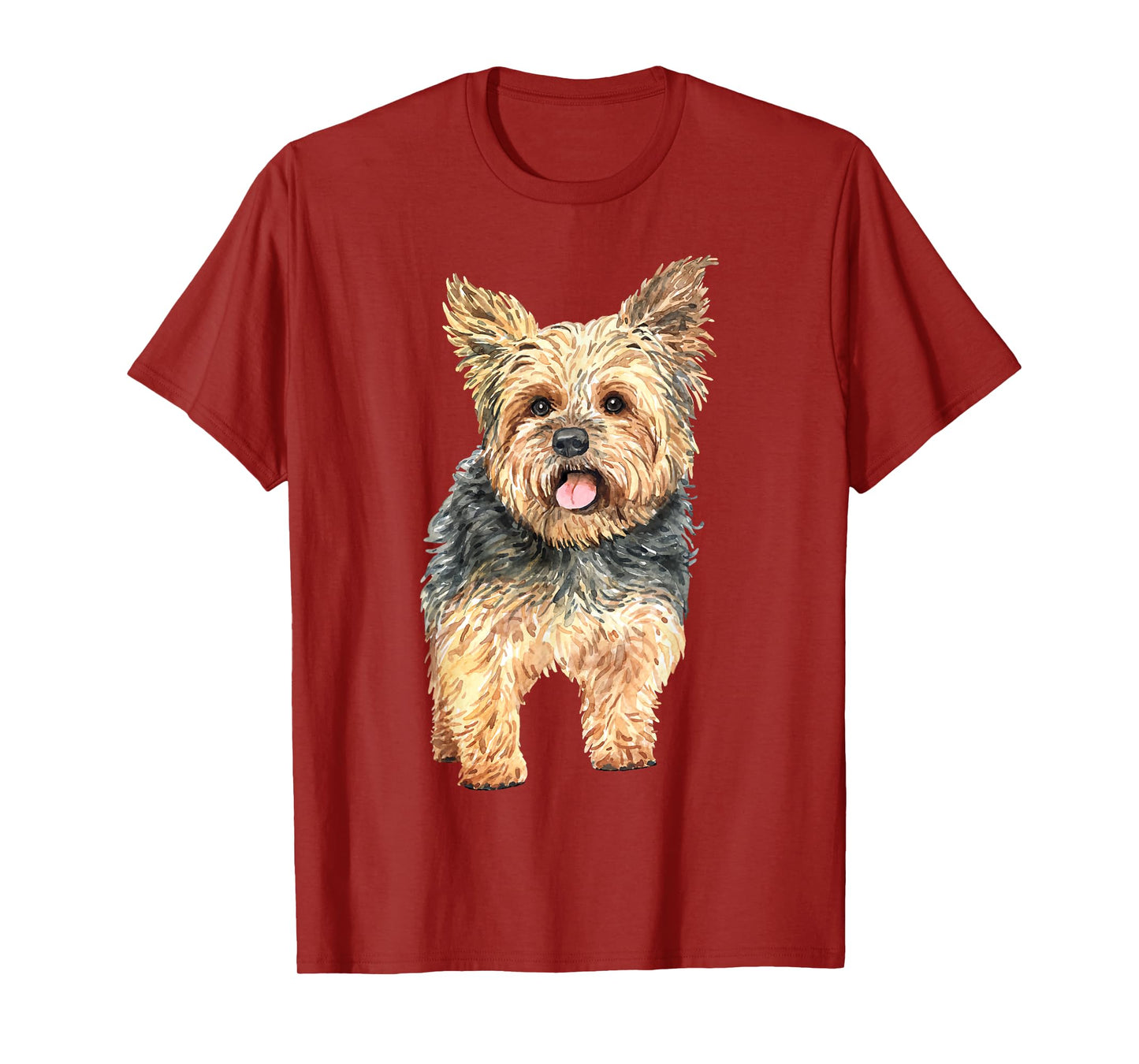 Watercolor | Yorkie Yorkshire Terrier Owners T-Shirt