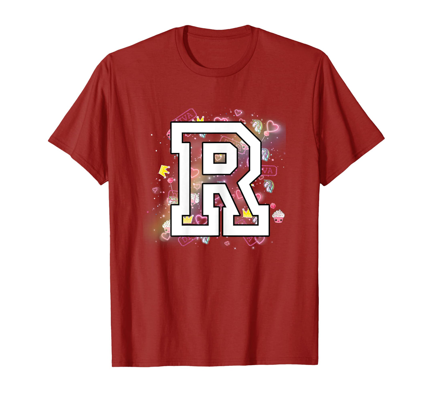 Kids Letter R Clothing For a Girl Who's Name Starts With R T-Shirt