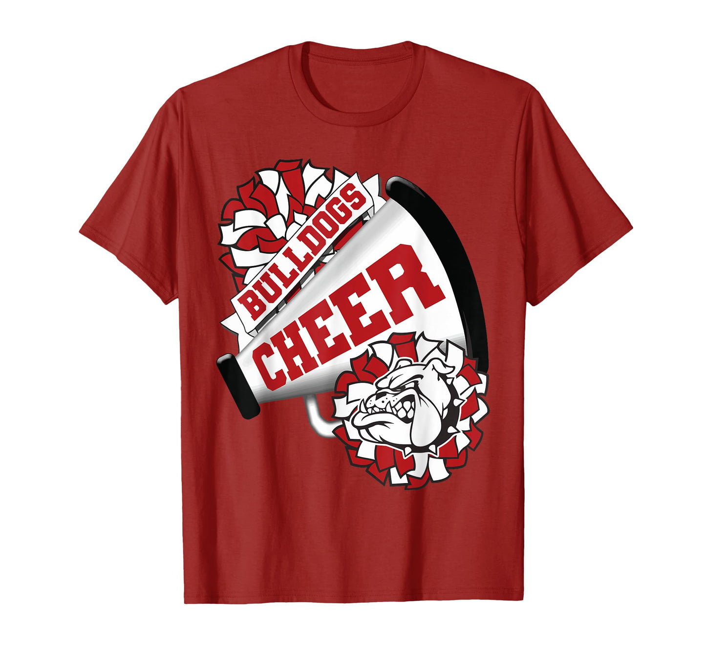 Dog Cheer Back To School Spirit Cheerleading T-Shirt