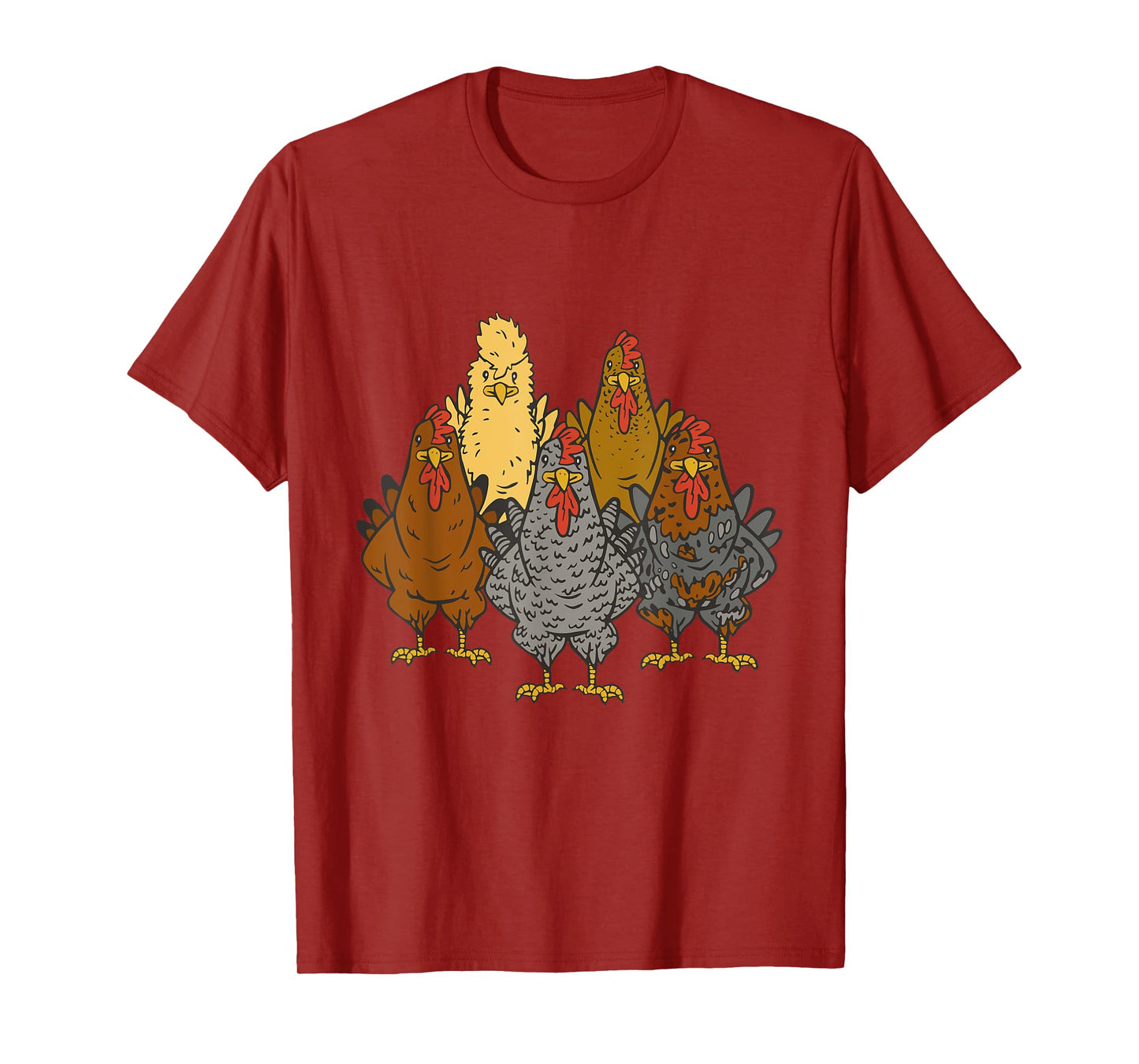 Chicken Animal Print Farm Chicken T-Shirt