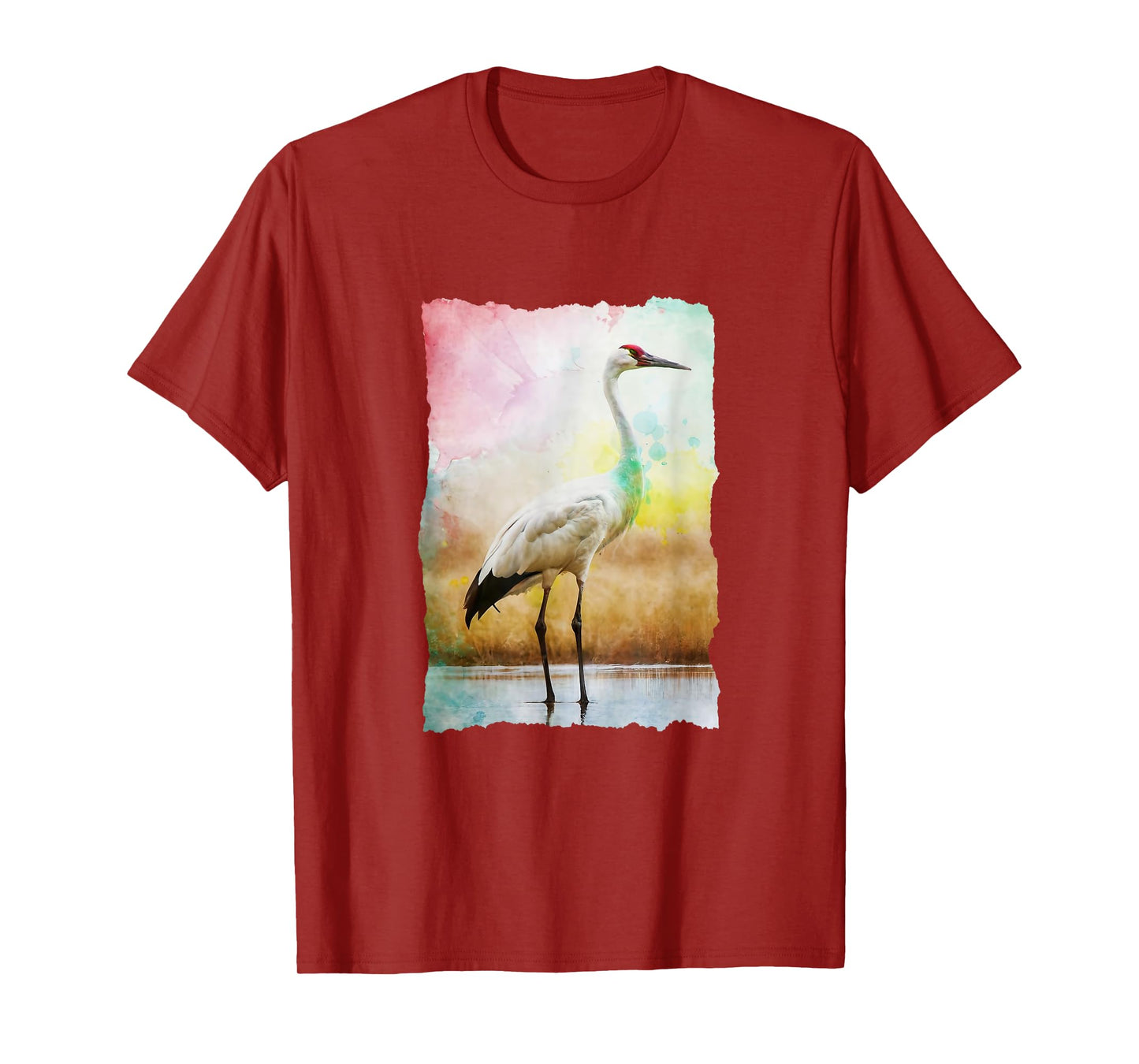 Whooping Crane Season: Bird Watchers Nature Photographer T-Shirt