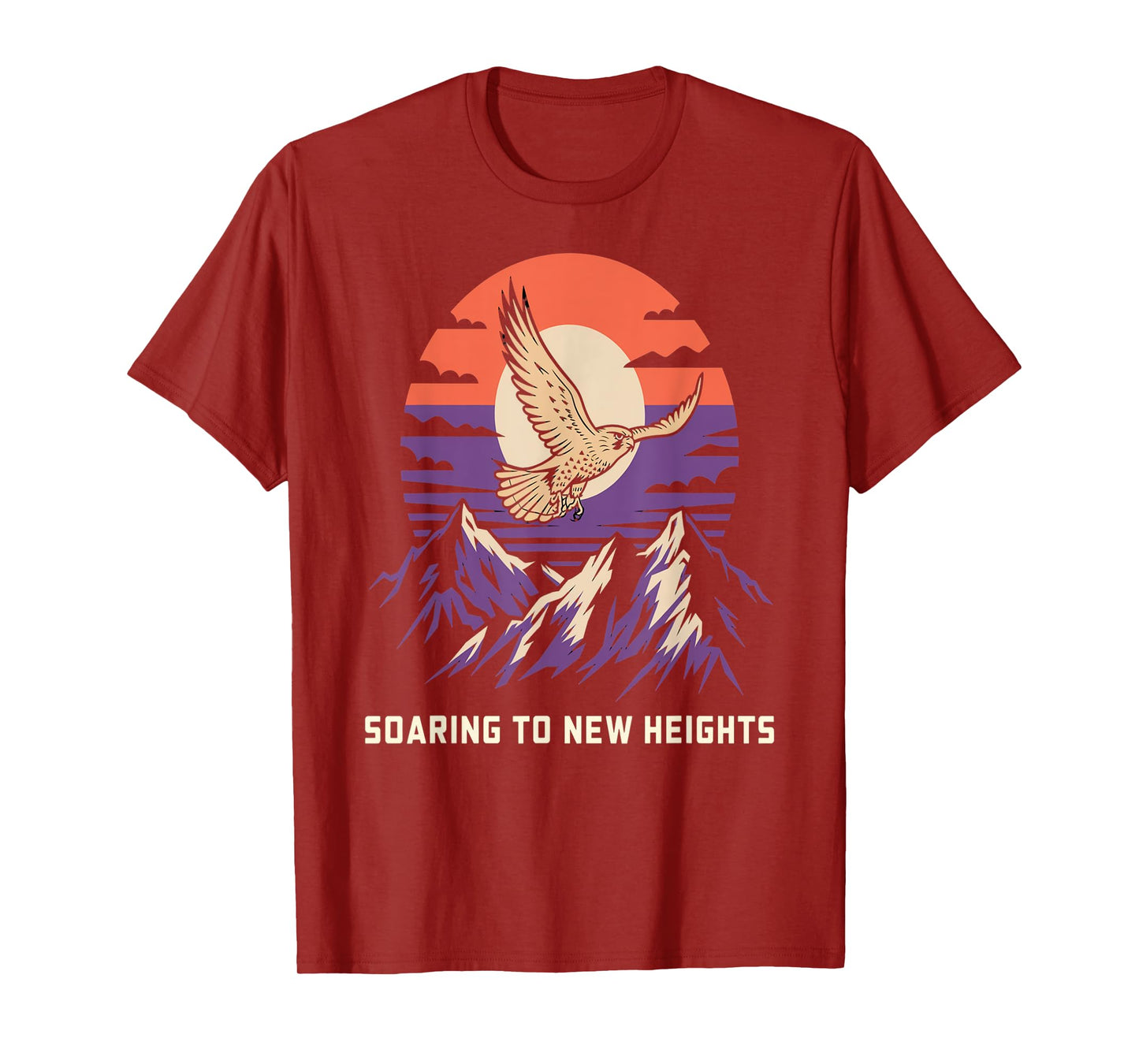 Soaring to New Heights, Majestic Bird Flight T-Shirt