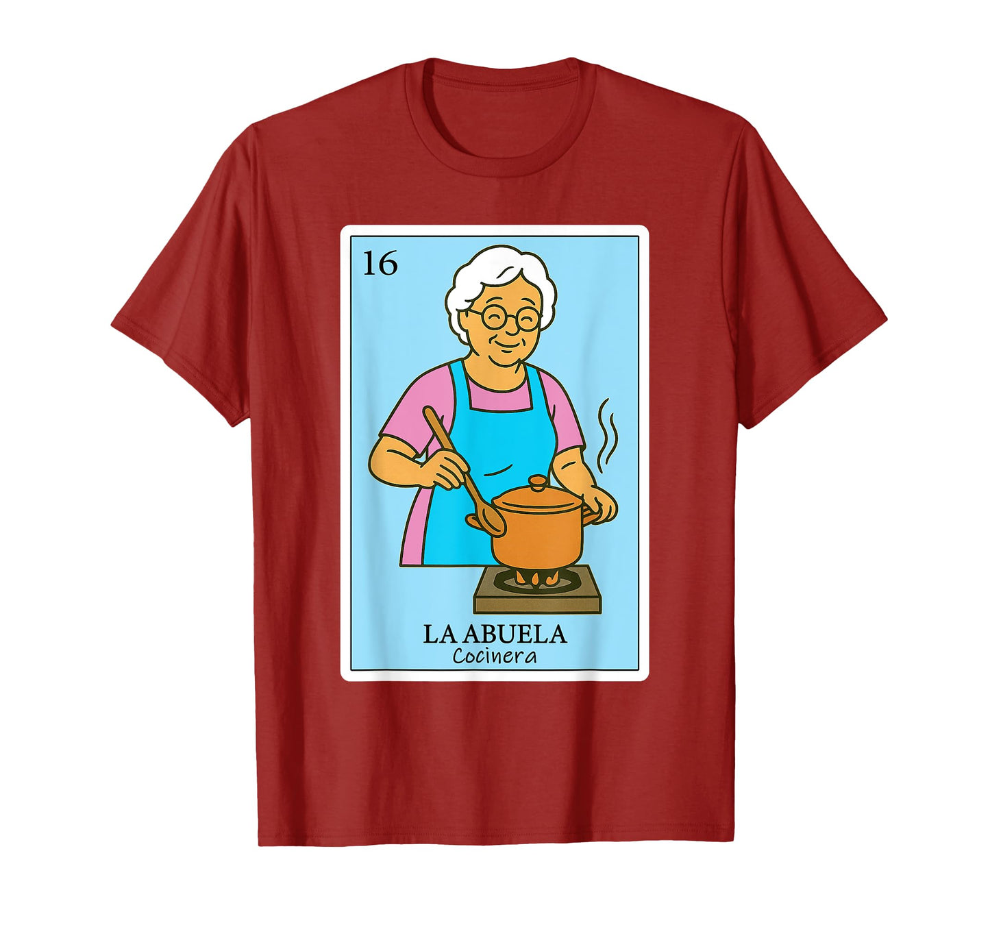 La Abuela Cocinera | Spanish-Mexican Bingo Gifts for Abuela T-Shirt