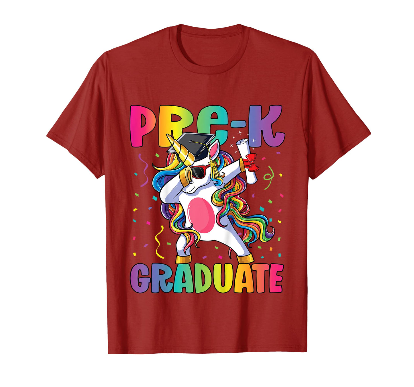 Pre Kindergarten Graduation Dabbing Unicorn Pre-K Graduate T-Shirt