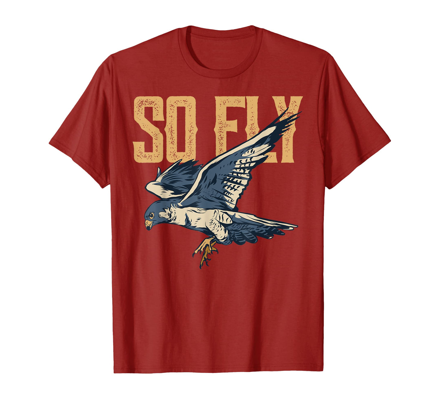 So Fly Peregrine Falcon Birding Ornithologists T-Shirt