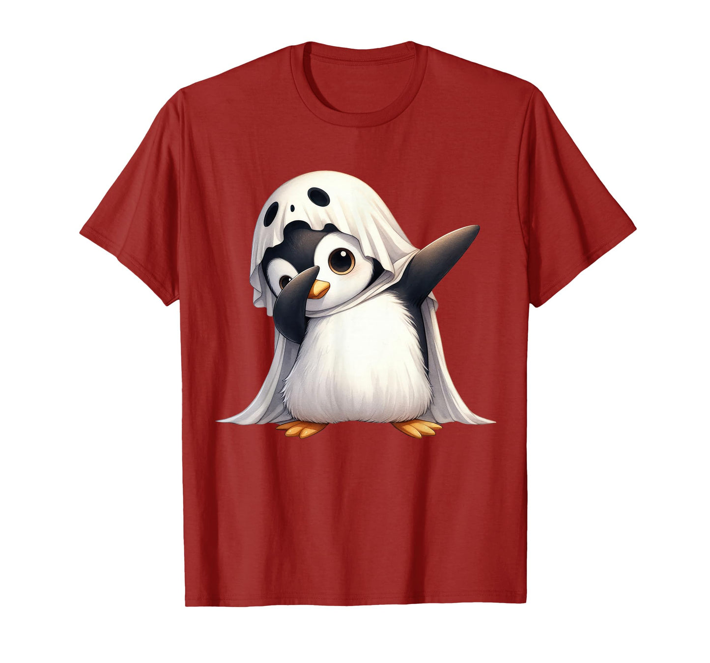 Funny Ghost Penguin Halloween Animals Penguin Lover Spooky T-Shirt