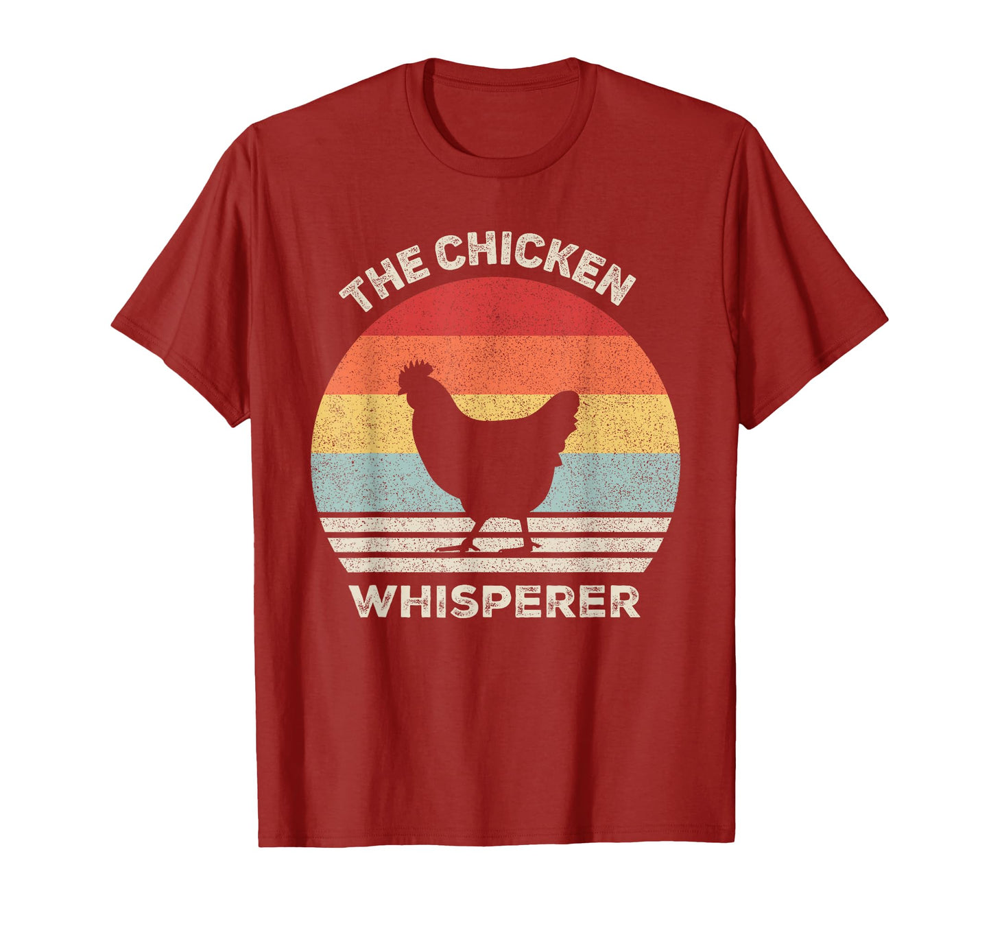 Retro The Chicken Whisperer Chicken Lover Chicken Farmer T-Shirt