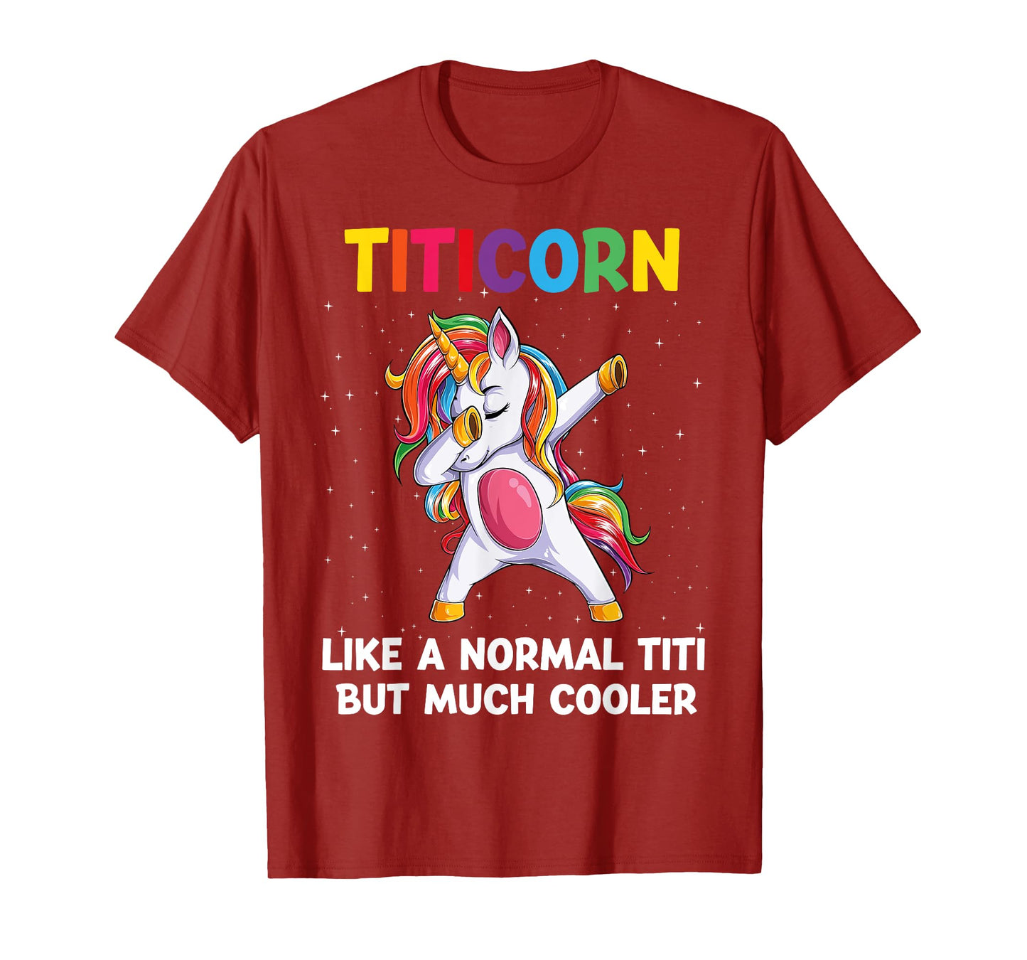 TitiCorn Titi Unicorn Birthday Family Matching Bday Party T-Shirt