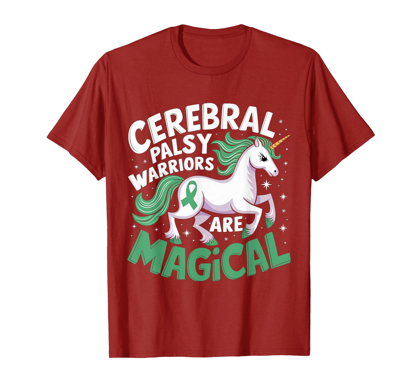 Cerebral Palsy Warriors Are Magical Cerebral Palsy CP Month T-Shirt