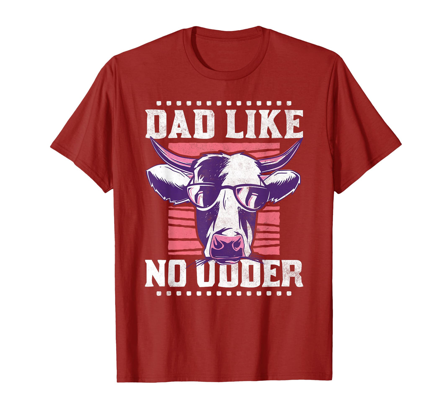 Dad like no udder, Father's Day Farmer T-Shirt