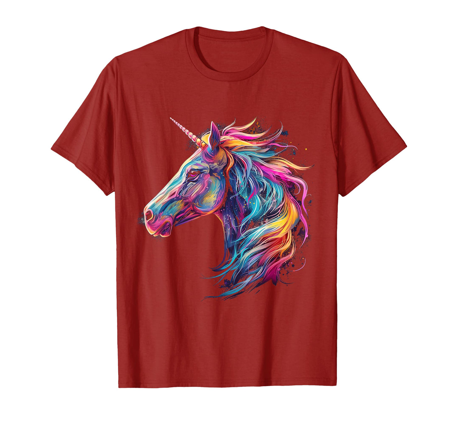 Unicorn Rainbow Animal Graphic Illustration Unicorn T-Shirt