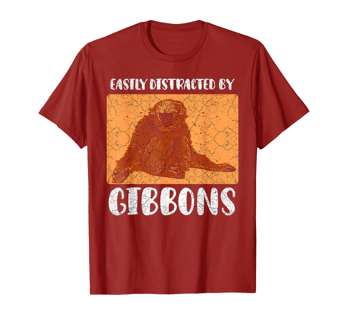 Gibbon Ape Monkey Funny T-Shirt