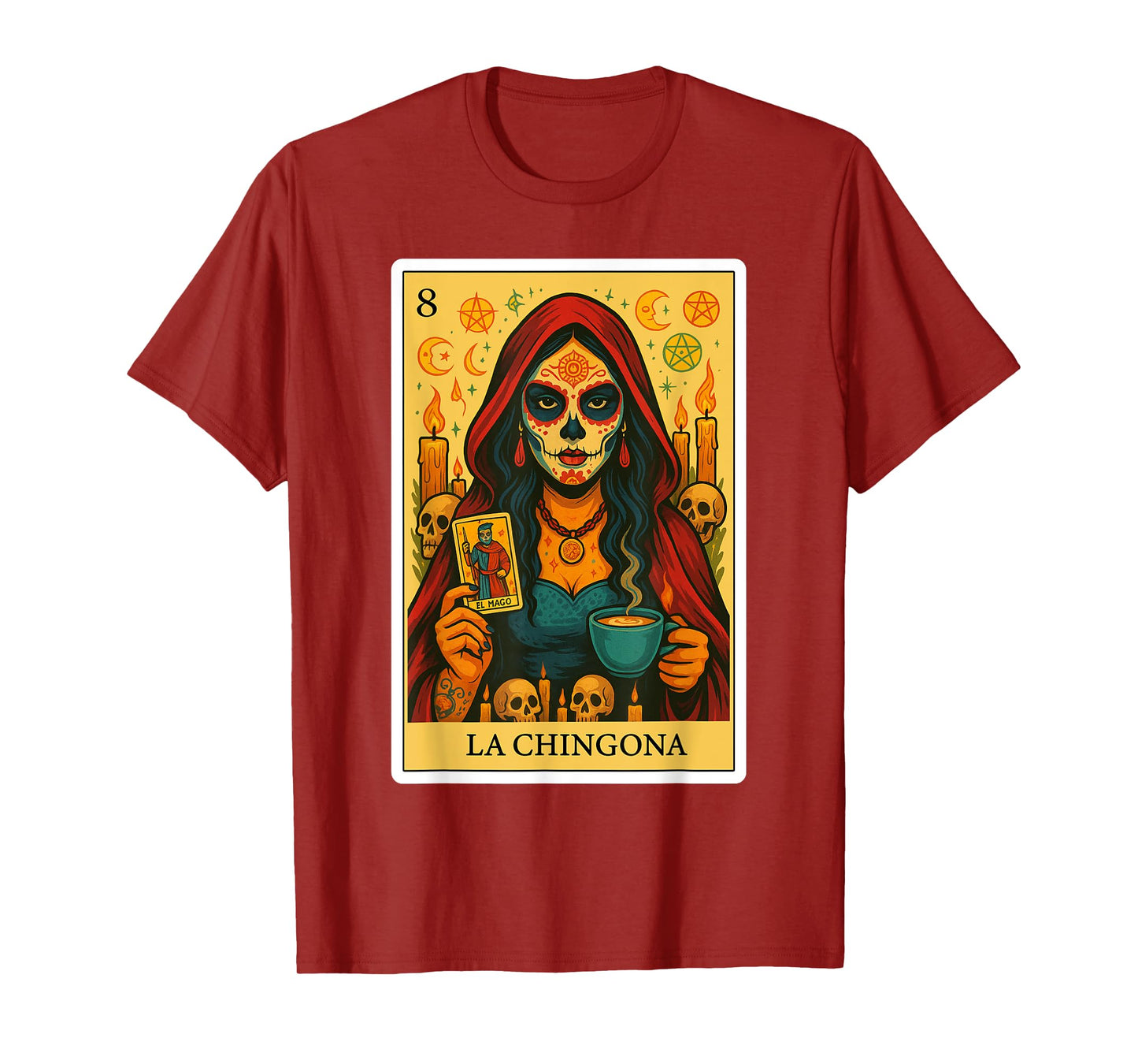 La Chingona Hechicera Spanish-Mexican Bingo Gifts for Women T-Shirt