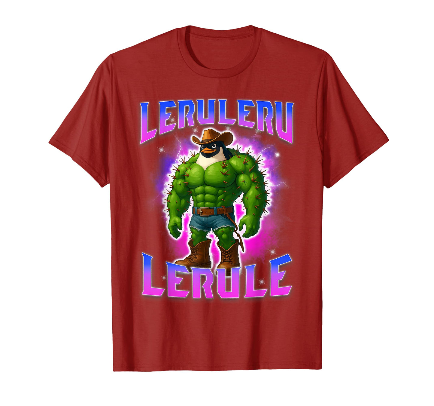 Leruleru Lerule Italian Brainrot Funny Bootleg Meme T-Shirt