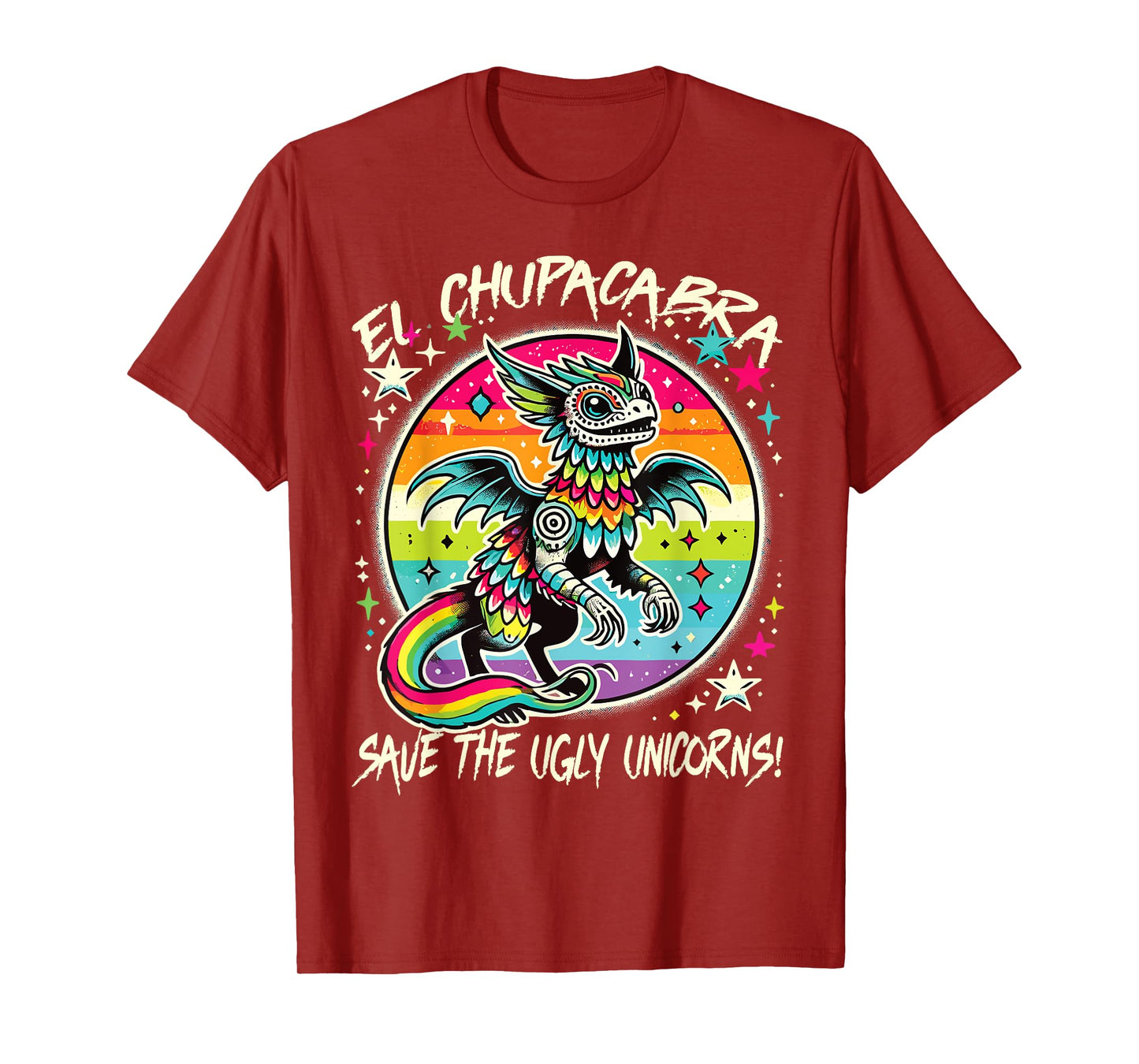 El Chupacabra Cryptid Kids T-Shirt