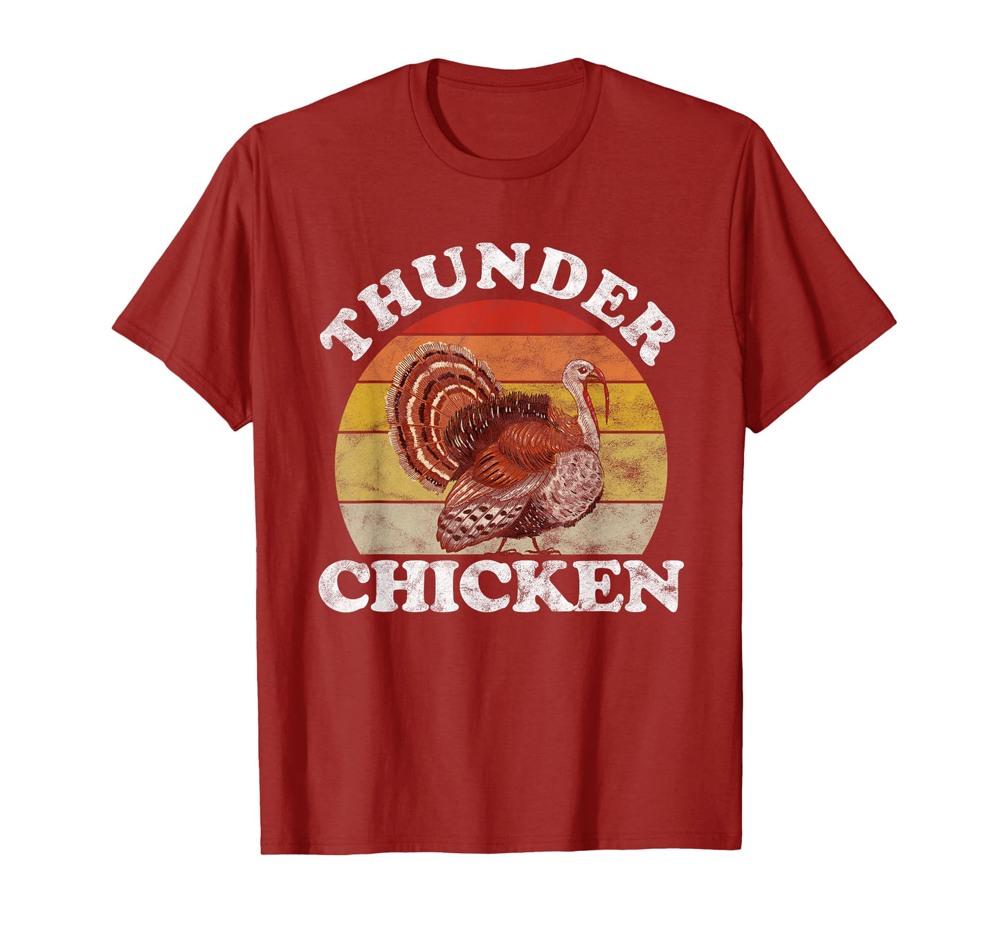 Vintage Thunder Chicken Turkey Fowl Hunting Hunter T-Shirt
