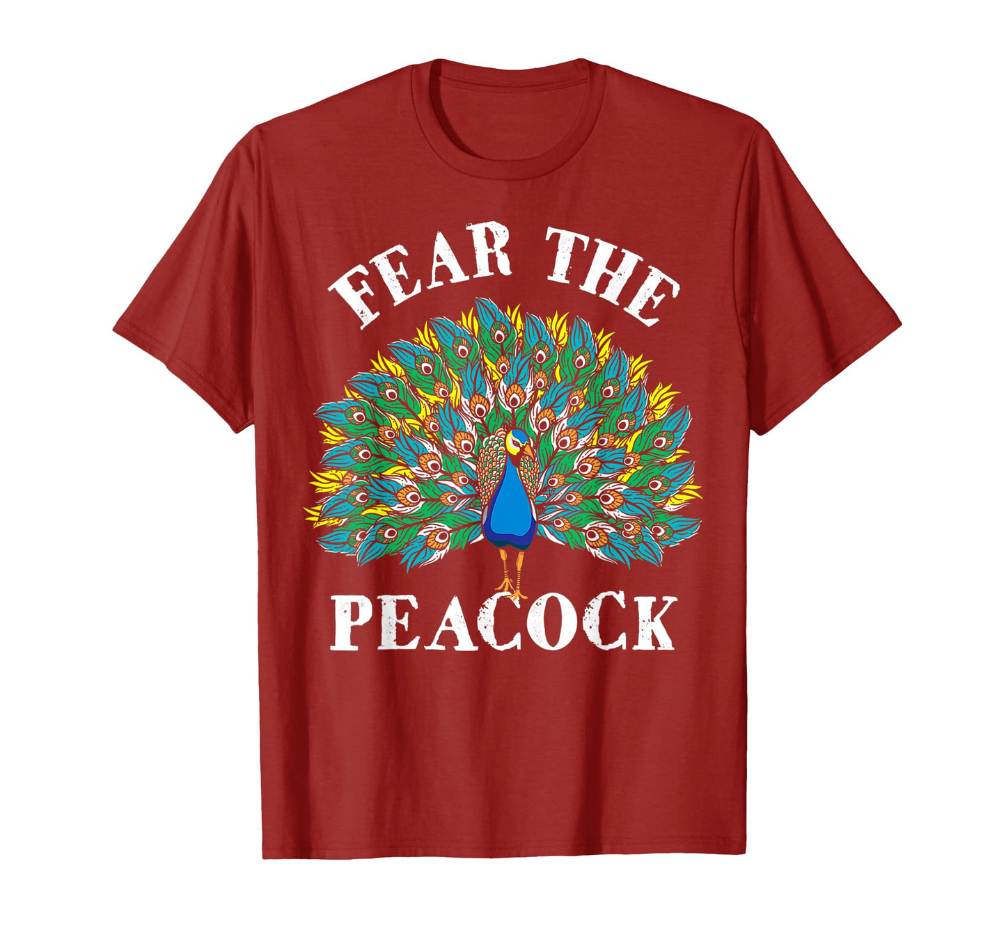 Fear The Peacock - Zookeeper Ornithologist Bird Lover T-Shirt