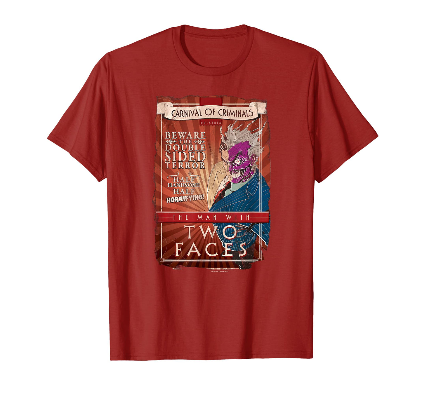 Batman Two-Faces T Shirt T-Shirt