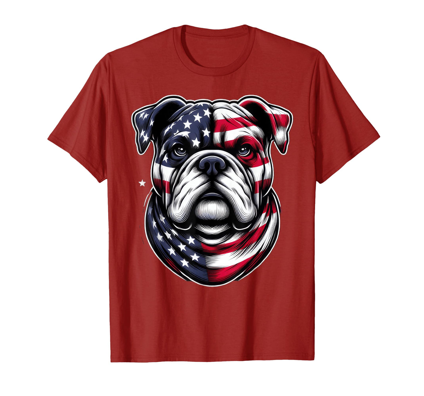 American Bulldog Shirt - Patriotic & Loyal Companion Tee Men Women Girls Kids T-Shirt