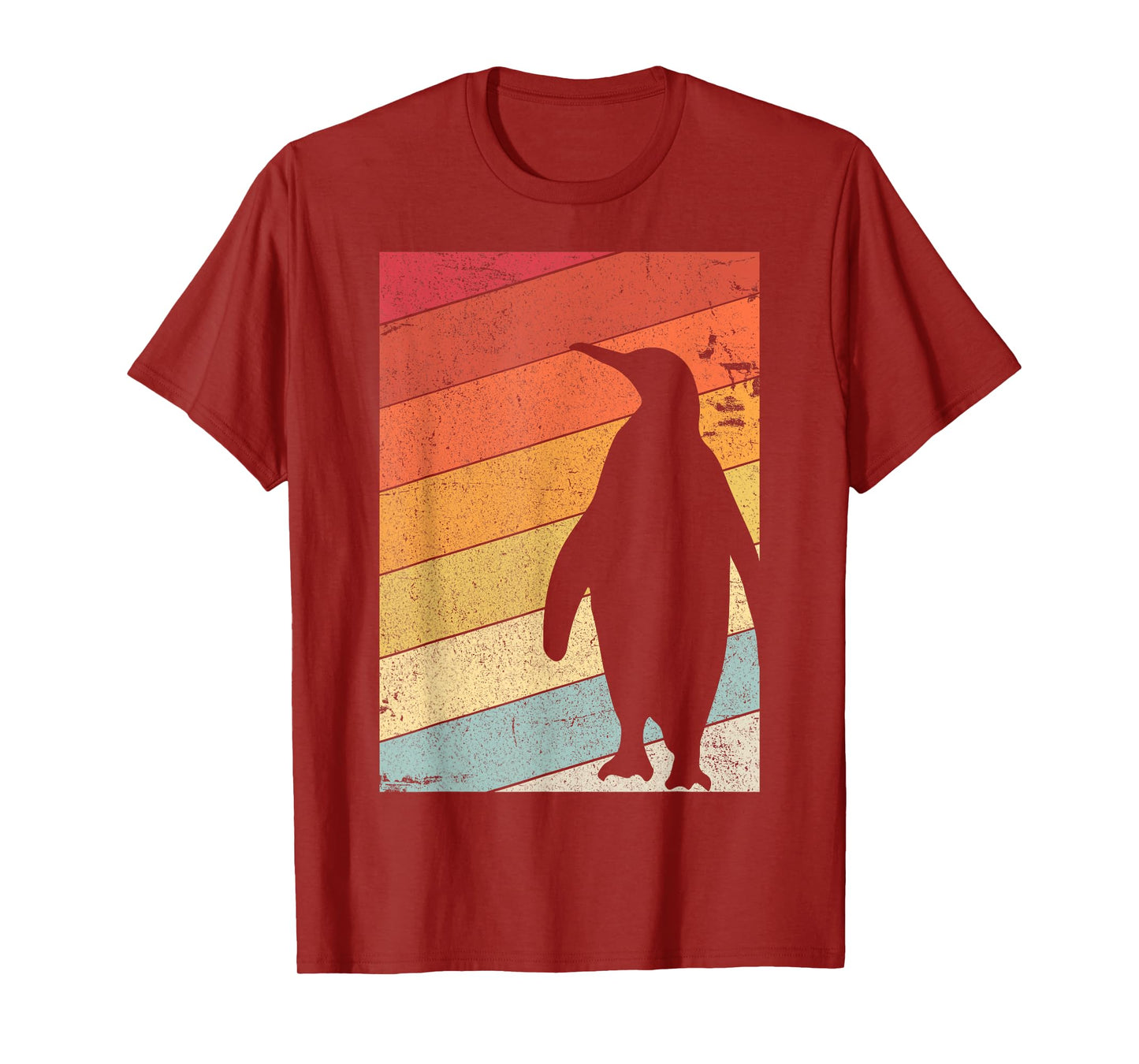 Penguin Shirt. Retro Style T-Shirt T-Shirt