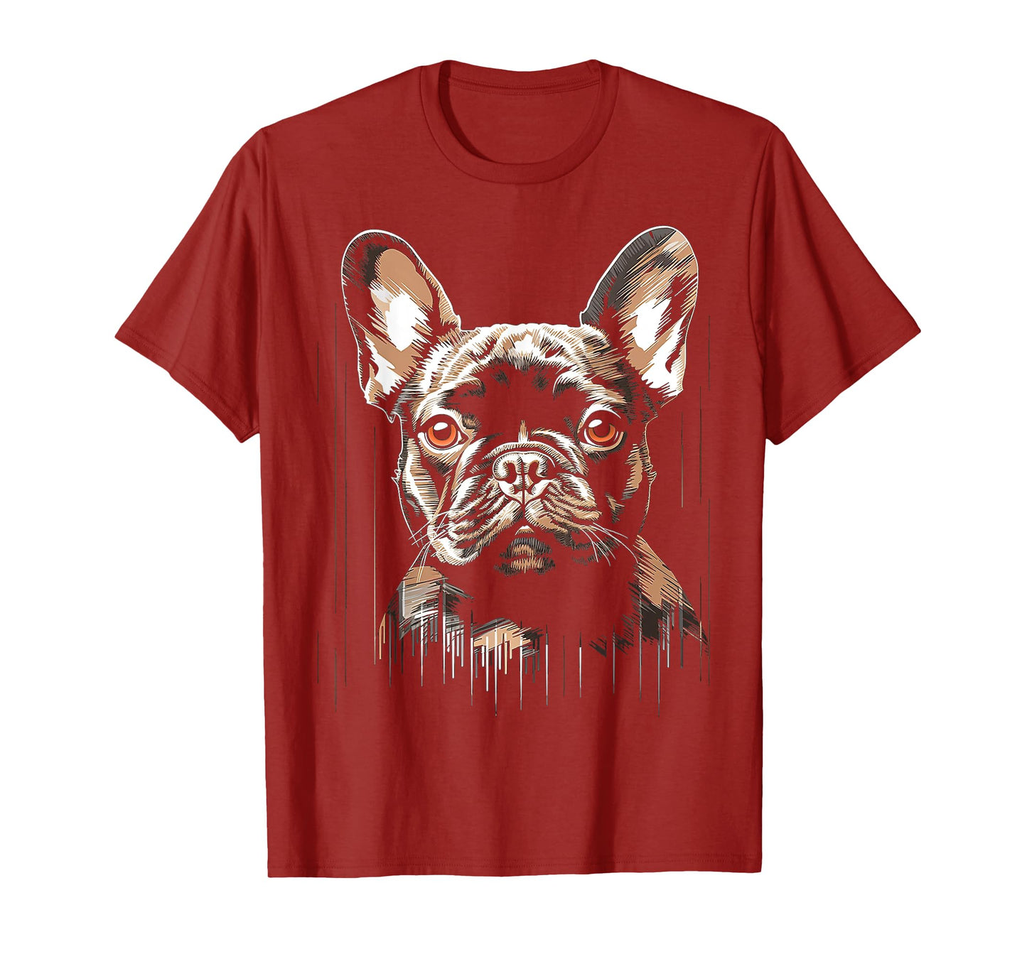 French Bulldog Motif Pet Art Dog French Bulldog T-Shirt