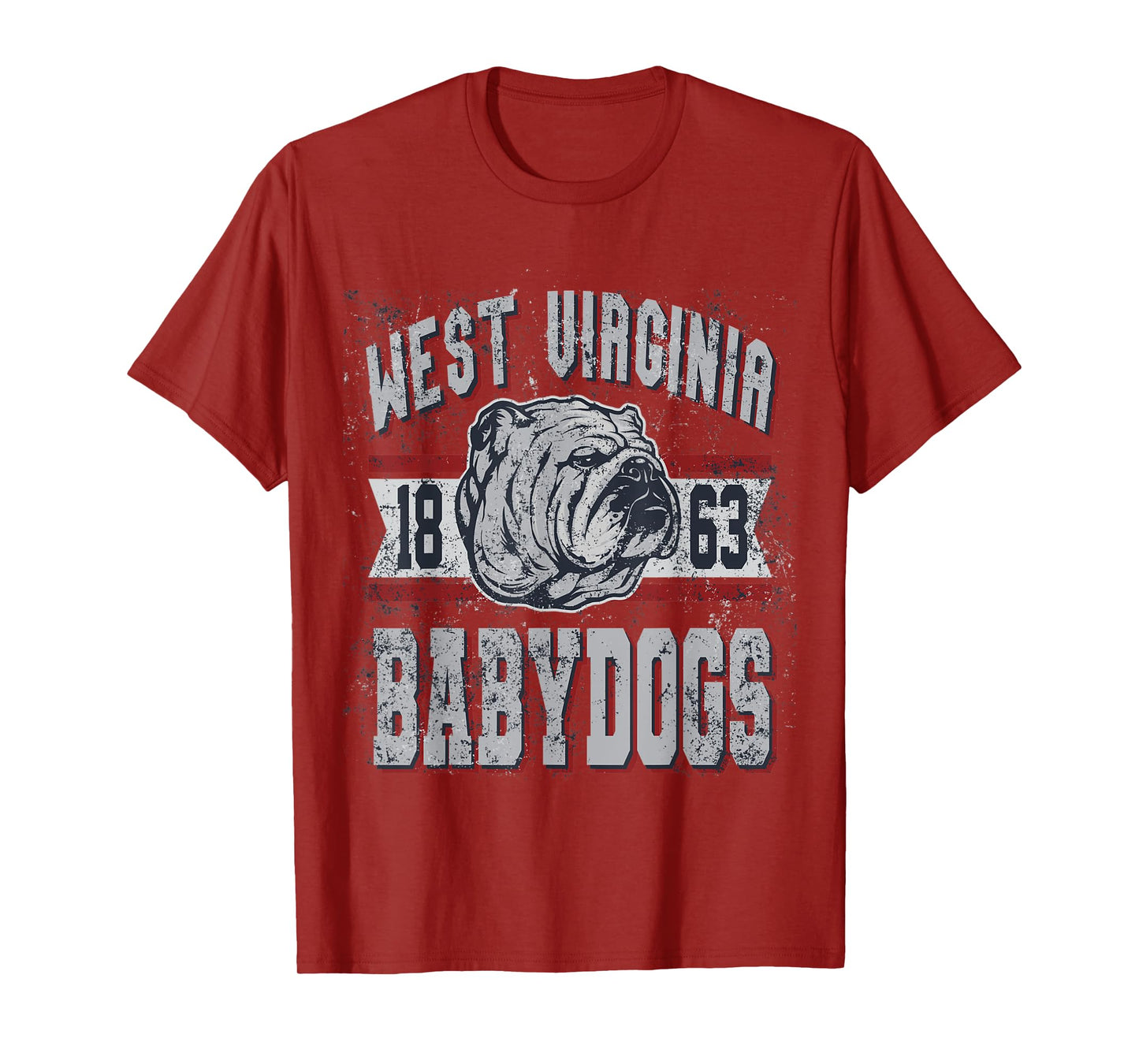 Funny WV Jim West Virginia Justice Baby Dogs bulldog Men Women T-Shirt