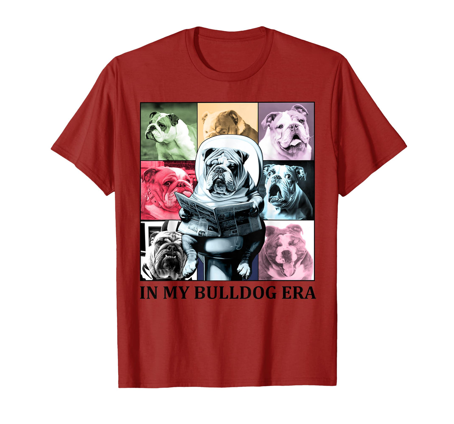 In My Bulldogs Era for Bulldog Mascot Sports Fan Men Women T-Shirt