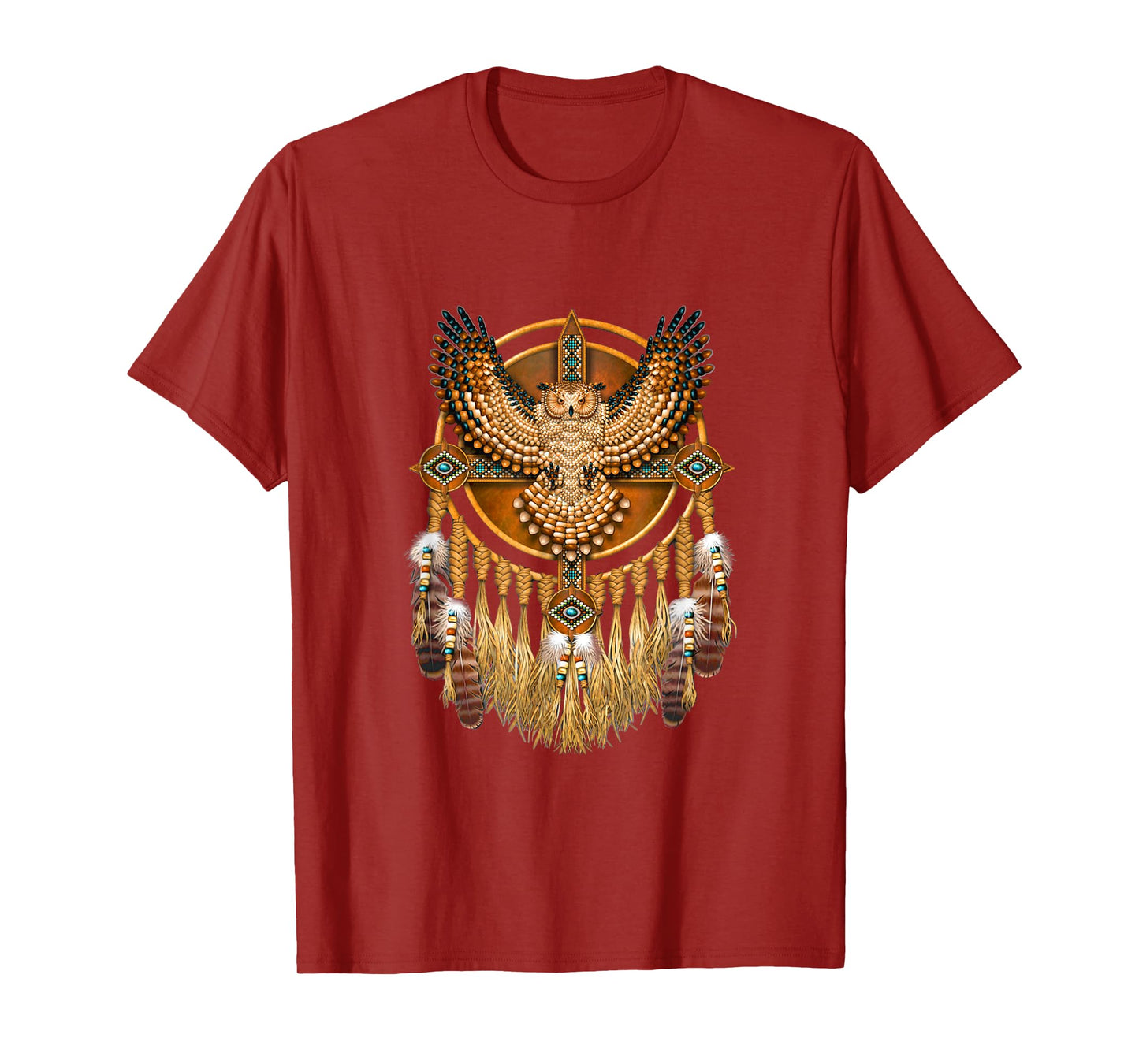 Native American Tribal Art Owl, Mystic owl T-Shirt