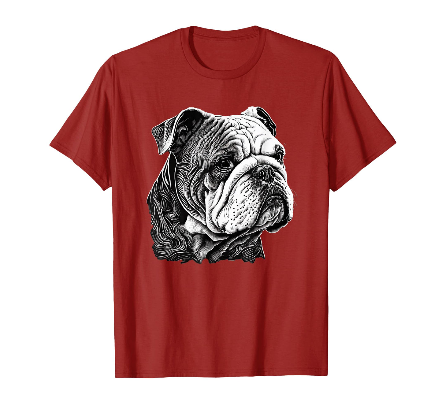 Funny Bulldog Dog Men Women Girls Kids T-Shirt