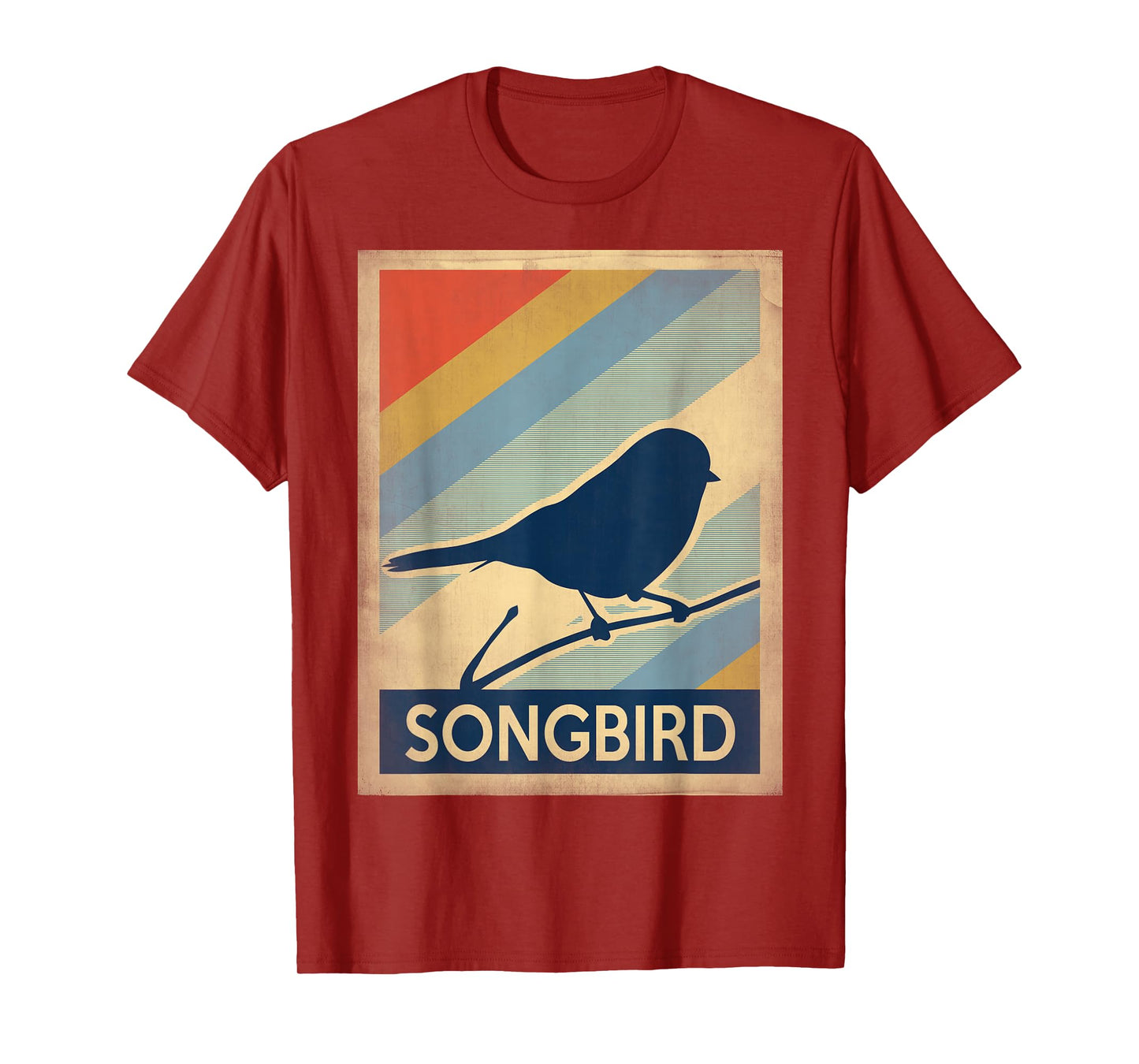 Vintage style songbird T-Shirt